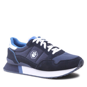 Topánky Lumberjack - SNEAKER NAVY BLUE/WHITE.
