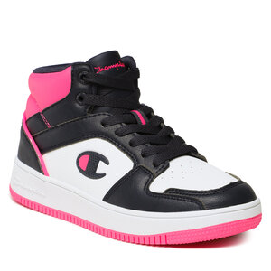 Sneakersy Champion - Rebound 2.0 Mid S11471-CHA-WW017 Wht/Nny/Fusia.
