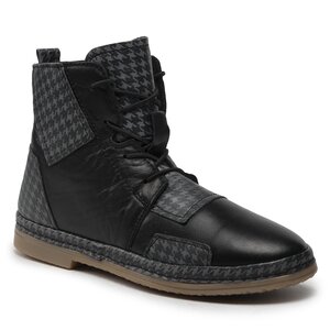 Členková obuv Manitu - 990033-09 Grau/Schwarz.