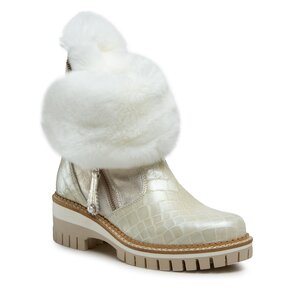Členková obuv New Italia Shoes - 2015457/14 Off-White.