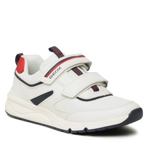 Sneakersy Geox - J Rooner Boy J35H0B01454C0899 D White/Navy.