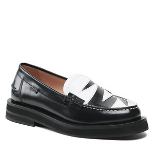 Baleríny Bronx - New-Frizo 66458-O Black/White 203.