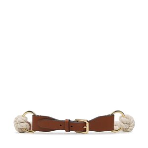 Dámsky opasok Lauren Ralph Lauren - Nw Rope Blt 412885944001 Natural/Lauren Tan.