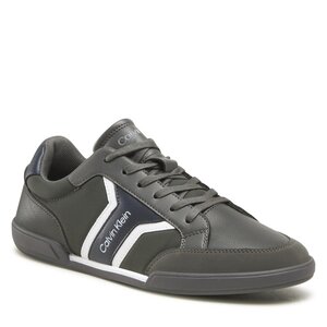 Sneakersy CALVIN KLEIN - Low Top Lace Up Mix HM0HM00248 Characoal/Navy GRY.