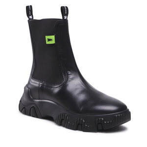 Členková obuv s elastickým prvkom Fly London - Fatyfly P144885000 Black.
