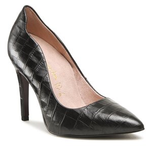 Lodičky Tamaris - 1-22400-29 Black Croco 028.
