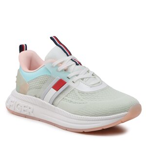 Sneakersy Tommy Hilfiger - Flag Low Cut Lace-Up Sneaker T3A9-32747-0308 S Multicolor Y913.