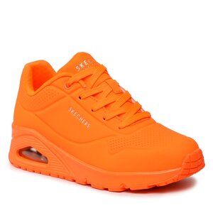 Sneakersy Skechers - Night Shades 73667/NORG Neon.Orange.