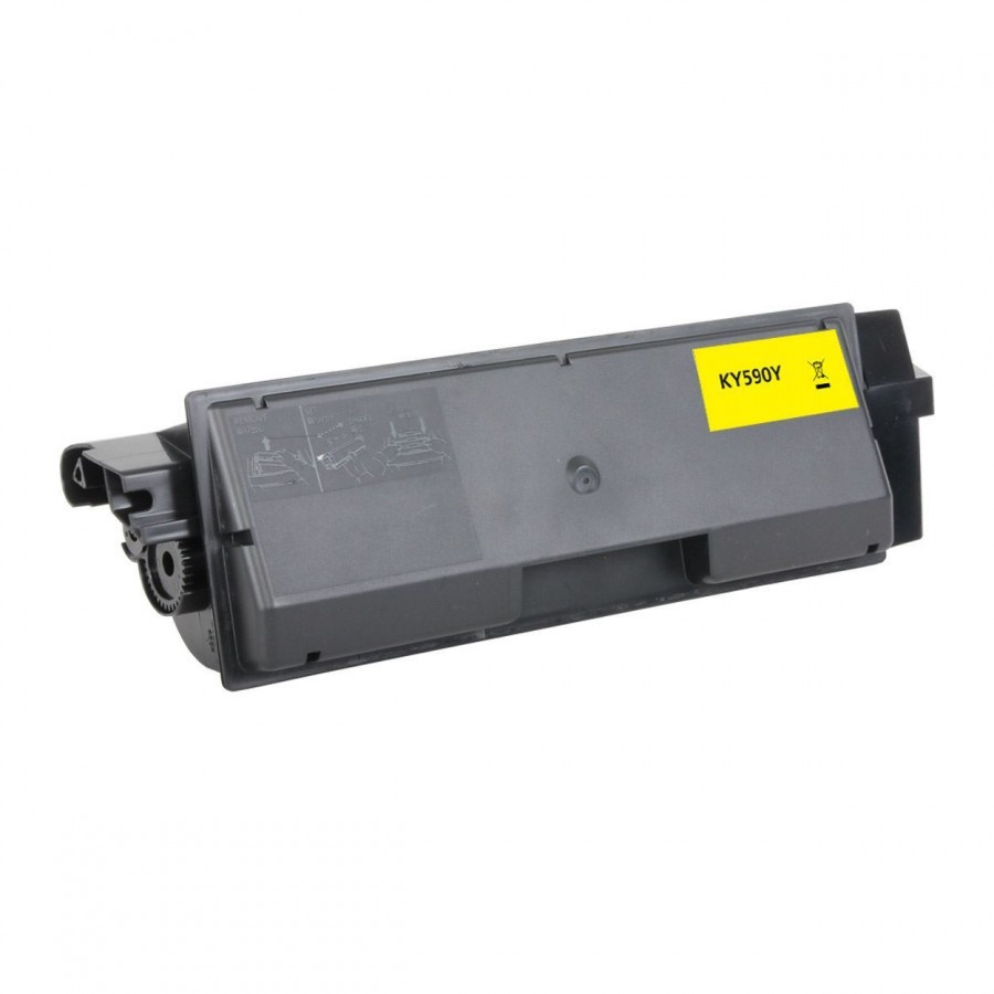 Kyocera Mita TK-590 žltý (yellow) kompatibilný toner.
Nižšia cena kompatibilné náplne pre tlačiarne Kyocera Mita v porovnaní s originálnou náplňou, ušetríte až 80% nákladov na tlač.


Tonerová kazeta pre tlačiarne Kyocera Mita vytlačí rovnaký počet strán ako originál pri zachovaní rovnakej kvality – ostré rysy, sýte farby.


Záruka Vašej spokojnosti.


Každý toner prechádza pri výrobe prísnou kontrolou kvality a je plne kompatibilný s vašou tlačiarňou.


Overené našimi klientmi z ČR aj z Európskej únie.


Kompatibilné tonery Kyocera Mita spĺňajú normu STMC, čo je celosvetovo uznávaná norma testovania kvality tlače a počtu vytlačených strán tonerovej kazety.


Naši dodávatelia sú preverení rokmi skúseností a vyrábajú produkty podľa normy ISO 9001 a ISO 14001.

 Existuje mnoho výrobcov kompatibilných náplní, ale kvalita môže byť odlišná.