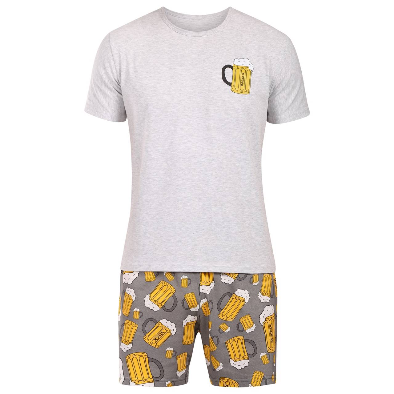 Pánske pyžamo Lonka viacfarebné (Koffing velké pivo/tisk) 3XL.
Doprajte si pokojný spánok a maximálne pohodlie s pánskymi pyžamami Lonka, vyrobenými v Českej republike.
Vysokokvalitné materiály pre celonočné pohodlie
Pánske pyžamy Lonka obsahujú vysoký podiel bavlny, vďaka čomu sú príjemné na dotyk, mäkké a vysoko priedušné.
Premyslený strih a pohodlný dizajn
Pyžamo Lonka má krátke rukávy a krátke nohavice, vďaka čomu je ideálnou voľbou na jar a leto alebo do teplejších spální.
Prečo si vybrať pyžamo Lonka?

Vyrobené v Česku: Podporujte miestnu výrobu a zaručte si kvalitné spracovanie.
Priedušná bavlna a voľný strih: Ideálne pre kvalitný spánok bez prehriatia.
Všestranné použitie: Na noc, víkendové leňošenie a ako domáce oblečenie.

Spodná bielizeň Lonka vás nesklame
Český výrobca spodnej bielizne Lonka vyrába svoje produkty od roku 1872, takže vie, čo robí.
Ako sa starať o pyžamo Lonka
Aby vaše pyžamo zostalo dlho v perfektnom stave, odporúčame dodržiavať tieto pokyny na údržbu.

Pranie: Práť pri maximálnej teplote 40 °C s jemným pracím prostriedkom.
Sušenie: Nesušte v sušičke.
Žehlenie: Môžete žehliť, ale ideálne naruby a pri nižšej teplote.

Tip: Staňte sa odborníkom na starostlivosť o spodnú bielizeň vďaka tipom v našom článku a doprajte svojim obľúbeným kúskom starostlivosť, akú si zaslúžia.