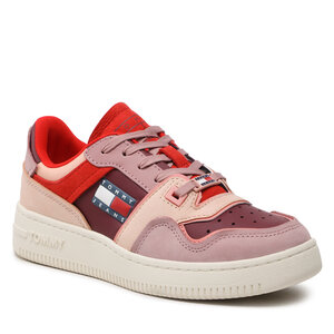 Sneakersy Tommy Jeans - Low Nubuk EN0EN01968 VLP.