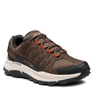 Trekingová obuv Skechers - Solix 237501/BROR Brown/Orange.