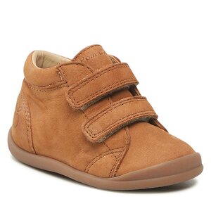 Šnurovacia obuv Pom d'Api - Flex-Up Easy N1DDBU0402 M Camel.