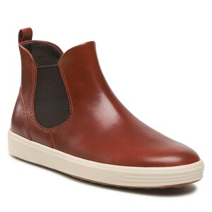 Členková obuv s elastickým prvkom ECCO - Soft 7 W 47046301053 Cognac.
