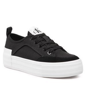 Tenisky Calvin Klein Jeans - Vulc Flatform Bold Irreg Lines YW0YW00903 Black BDS.