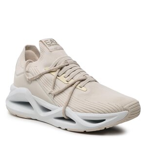 Sneakersy EA7 Emporio Armani - X8X087 XK227 R349 Moonbeam/Light Gold.