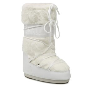 Snehule Moon Boot - Icon Faux Fur 14089000003 Optical White.