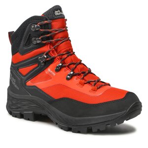 Trekingová obuv Jack Wolfskin - Rebellion Guide Texapore Mid M 4053791 Orange/Phantom 3567.