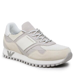 Sneakersy Emporio Armani - X4X616 XN632 S730 Vanilla/Grey/Sand.