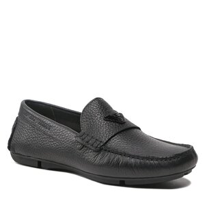 Mokasíny Emporio Armani - X4B124 XF665 00002 Black.