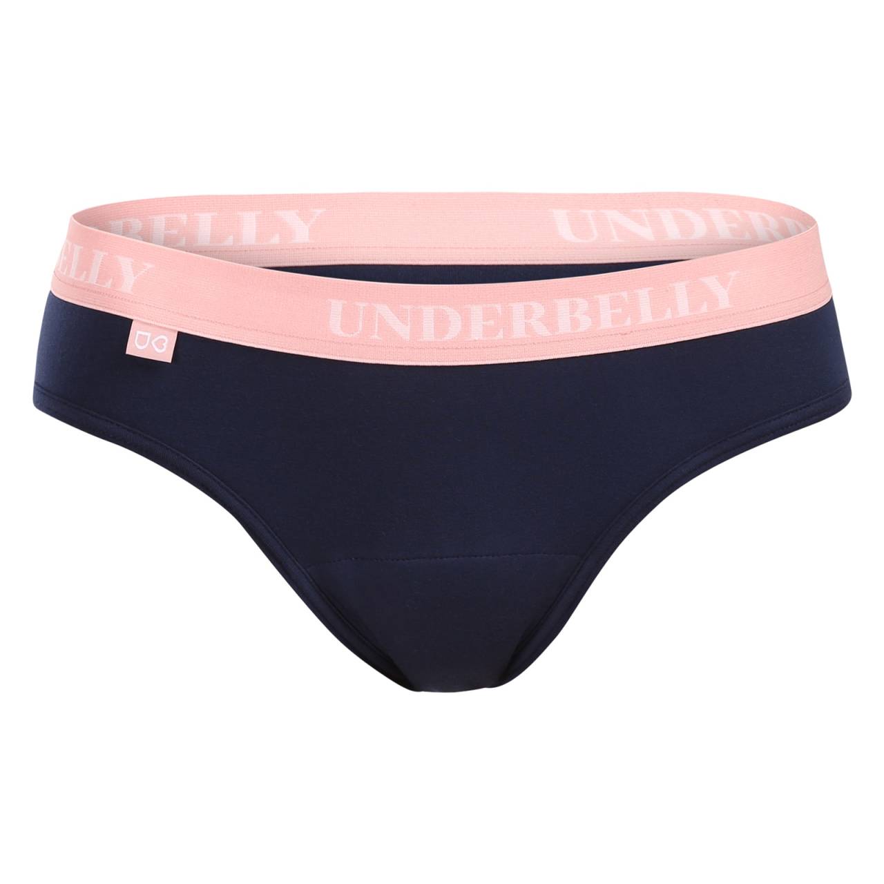 Menštruačné nohavičky Underbelly Univers modré (UNIVERS-MO-RU-2-MM) M.
Chcete sa počas menštruácie cítiť pohodlne, sebavedome a úplne prirodzene?
Extrémne mäkký materiál na každodenné nosenie
Nohavičky Underbelly sú vyrobené z prémiovej kombinácie mikromodalu a elastanu.
Elegantný strih a farby, ktoré vyhovujú vášmu štýlu
Nohavičky Underbelly majú klasický strih s nízkym pásom, ktorý krásne sedí pod akýmkoľvek oblečením – od džínsov po legíny.
Prečo vyskúšať nohavičky Underbelly

Ultra tenký dizajn: Nie sú viditeľné ani pod priliehavým oblečením.
Mäkký a absorpčný materiál: Ideálny pre citlivú pokožku.
Štýlová univerzálnosť: Elegantný a športový vzhľad zároveň.

Underbelly pre pohodlné dni
Značka Underbelly sa špecializuje na menstruačné spodné prádlo, ktoré sa vyrába výhradne v Českej republike a spája spoľahlivosť, pohodlie a moderný dizajn.
Ako správne starať o menstruačné nohavičky Underbelly

Pred prvým použitím: Predtým, ako si nové menstruačné nohavičky alebo plavky oblečiete po prvýkrát, je potrebné ich vyprať – buď ručne, alebo v práčke na jemný cyklus pri 40 °C.
Po každom použití: Najskôr spodnú bielizeň dôkladne opláchnite studenou vodou.
Pranie: Po opláchnutí môžete nohavičky alebo plavky prať v práčke – ideálne v ochrannom vrecku, na jemný cyklus pri 40 °C.
Sušenie: Menštruačné spodné prádlo by sa nemalo sušiť v sušičke ani na radiátore.
Žehlenie: Nehlaďte nohavičky ani plavky.

Tip: Keď nájdete menstruačné spodné prádlo, ktoré vám sedí a vyhovuje, zaslúži si tú najlepšiu starostlivosť.