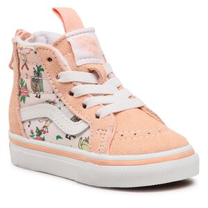 Sneakersy Vans - Sk8-Hi Zip VN000XG5N4N1 Frog Frollic Tropical Peac.