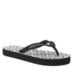 Žabky Armani Exchange - XDQ010 XV700 S526 Black/Optic White.