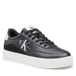 Sneakersy Calvin Klein Jeans - Classic Cupsole Lth-Su Mono W YW0YW00699 Black/White 0GJ.