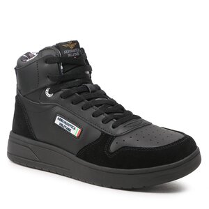 Sneakersy Aeronautica Militare - 222SC226PL178 Nero 00001.