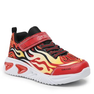 Sneakersy Geox - J Assister Boy J35DZC011CEC0020 S Red/Black.