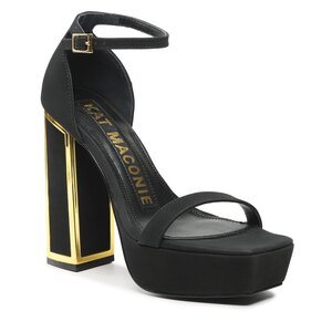 Sandále Kat Maconie - Missy Black/Gold.