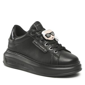 Sneakersy Karl Lagerfeld - KL62576K  Black Lthr/Mono.