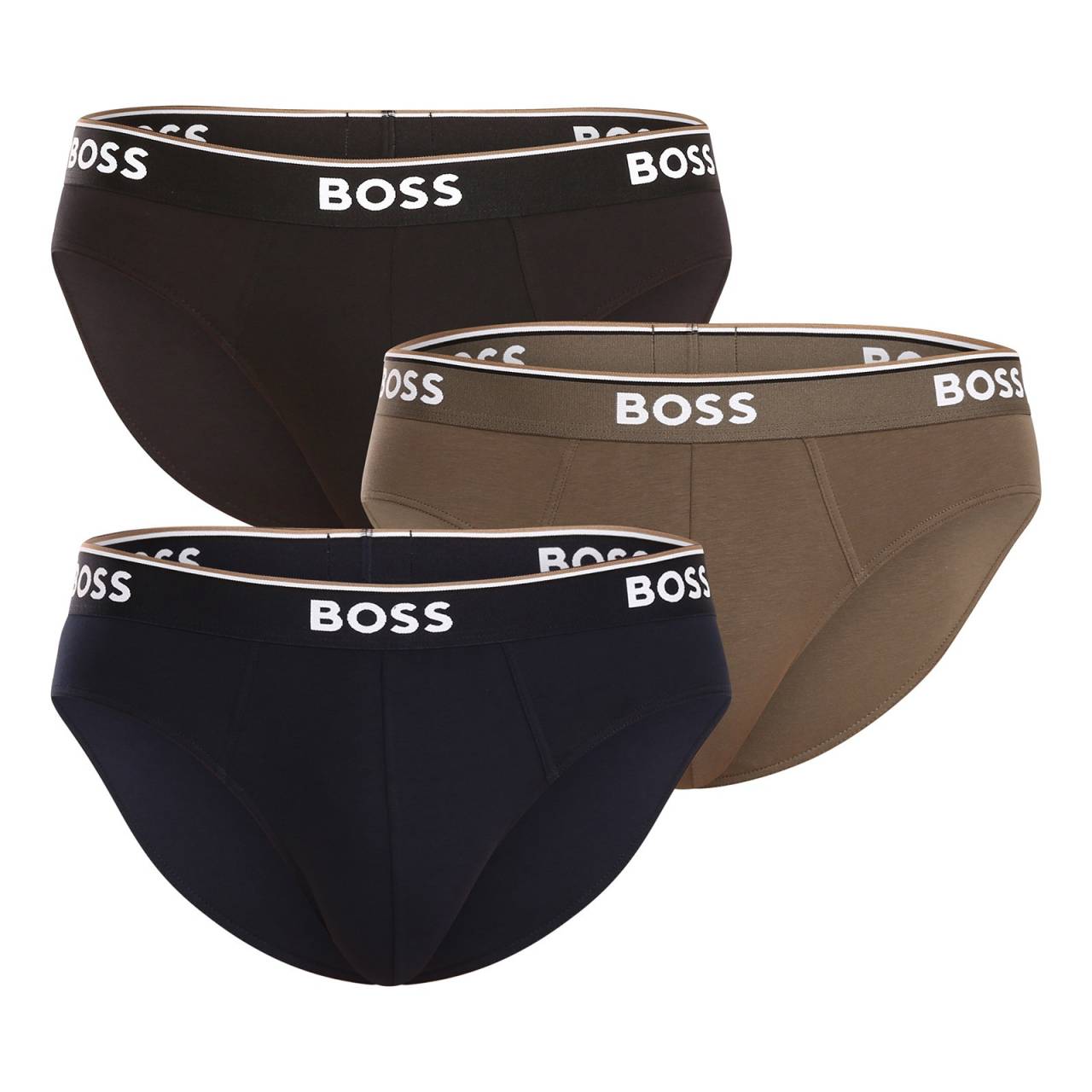 3PACK Herren Slips BOSS mehrfarbig (50499429 964) XXL.
Die BOSS Herrenslips bieten die ideale Kombination aus Stil, Komfort und Qualität.
Bequemes Material für ganztägiges Tragen
BOSS Slips aus Baumwolle mit Elastan verbinden natürliche Weichheit und Atmungsaktivität mit Flexibilität.
Einfaches Design für den modernen Mann
Das elegante, minimalistische Design in klassischen Farbtönen wird durch einen Bund mit dezenten Details ergänzt.
Warum BOSS-Slips in Ihrem Kleiderschrank nicht fehlen sollten

Hochwertiges Material mit einem Hauch von Elastan: Bequem am Körper, passt gut und hält seine Form.
Elegantes Design mit modernem Stil: Dezentes, aber unverwechselbares Aussehen.
Bequemer Schnitt für den täglichen Gebrauch: Die perfekte Wahl für Männer, die Qualität ohne Kompromisse wünschen.

Alle stilvollen Männer werden BOSS Unterwäsche lieben
Die Marke BOSS wurde aus dem bekannten Bekleidungshersteller Hugo Boss ausgegliedert und bietet eine Produktlinie für Männer, die hochwertige Stücke und zeitlose Looks lieben.
Pflegehinweise für BOSS Herrenslips
Damit Ihre Lieblingsunterwäsche lange hält, empfehlen wir Ihnen, die folgenden Pflegehinweise zu beachten.

Waschen: Bei 40 °C waschen, am besten von innen nach außen, um die Lebensdauer des Gummis und der Farben zu verlängern.
Trocknen: Slips können im Wäschetrockner bei niedriger Temperatur getrocknet werden.
Bügeln: Sie können sie auf einer niedrigeren Stufe bügeln, die für Baumwolle geeignet ist, aber vermeiden Sie immer den direkten Kontakt zwischen dem Bügeleisen und dem Gummi.

Tip: Ihre Lieblingsunterwäsche hat eine sanfte Behandlung verdient.