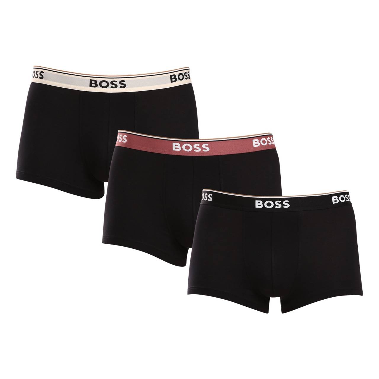 3PACK pánske boxerky BOSS viacfarebné (50517827 978) L, trenky.
Doprajte si dokonalé pohodlie a nadčasový štýl s pánskymi boxerkami BOSS.
Prémiový materiál pre maximálne pohodlie
Boxerky sú vyrobené z vysokokvalitnej zmesi bavlny a elastanu, ktorá poskytuje dokonalú kombináciu jemnosti, priedušnosti a pružnosti.
Štýlový dizajn a elegantný vzhľad
Klasický dizajn s decentným logom BOSS na tkanej elastickej časti dodáva boxerkám moderný a sofistikovaný vzhľad.
Prečo si boxerky BOSS zamilujete

Prvotriedna bavlna: Mäkké, priedušné a príjemné na telo.
Elastický pás s logom BOSS: Štýlové a pohodlné.
Dlhšie nohavičky: Ideálne pod oblek a na šport.
Pružný materiál: Dokonale sa prispôsobí vášmu telu.

Spodná bielizeň BOSS je povinnou výbavou všetkých štýlových mužov.
Značka BOSS vznikla odčlenením od známeho výrobcu oblečenia Hugo Boss ako línia výrobkov pre mužov, ktorí majú radi kvalitné kúsky a nadčasový vzhľad.
Ako sa starať o boxerky BOSS?
Aby si vaše nové boxerky zachovali svoj tvar a kvalitu čo najdlhšie, odporúčame dodržiavať tieto pokyny:

Pranie: Per na 40 °C s podobnými farbami a jemným pracím prostriedkom.
Sušenie: Môžeš ich sušiť v sušičke na nízku teplotu, ale pre dlhšiu životnosť odporúčame sušenie na vzduchu.
Žehlenie: Pokiaľ je potrebné, žehli na nízku teplotu.

Tip: Nájsť ten správny kus spodnej bielizne, ktorý vám dokonale padne, môže byť náročné.