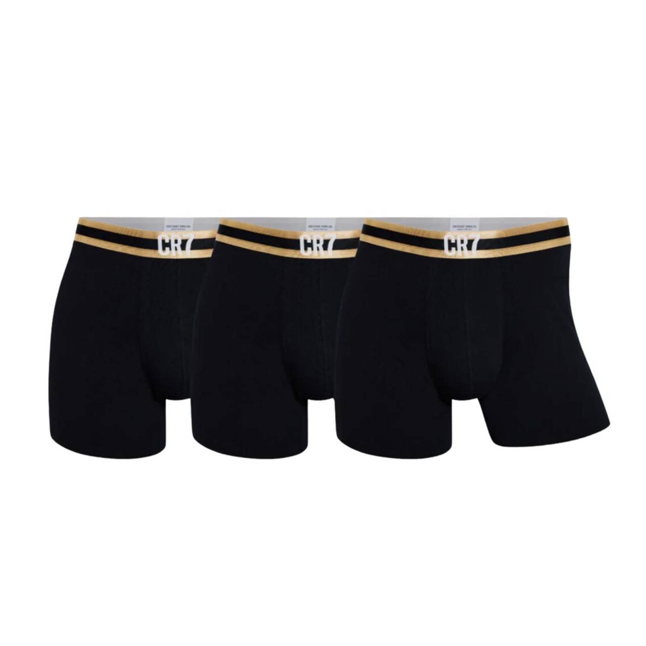 3PACK pánske boxerky CR7 čierné (7103-53-2203) S, trenky.
Pánske boxerky CR7 sú dobrou voľbou, pokiaľ chcete pohodlné pánske spodné prádlo, ktoré vypadajú báječne.
 
Boxerky sú vyrobené z príjemného BIO bavlneného materiálu s elastanom.
 
Čo sa prania týka - naše doporučenie je prať maximálne na 40°C a sušiť je v sušičke na nízku teplotu, inak sa môže stať, že už boxerky nebude možné nosiť - viac sa dozviete nižšie v klasických informáciách o produkte.