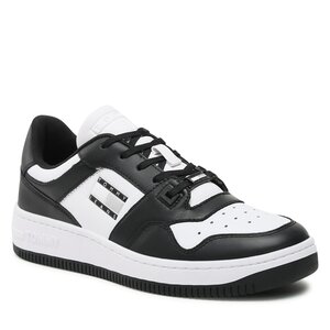 Sneakersy Tommy Jeans - Basket Leather EM0EM01165 Black BDS.