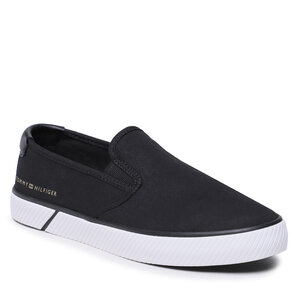 Tenisky Tommy Hilfiger - Essential Slip-On Sneaker Bl FW0FW07249 Black BDS.