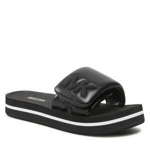 Šľapky MICHAEL Michael Kors - Mk Platform Slide 40S3MKFA1L Black.