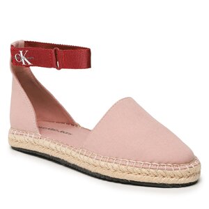 Espadrilky Calvin Klein Jeans - Ankle Espadrille YW0YW01027 Cafe Creme 0J1.