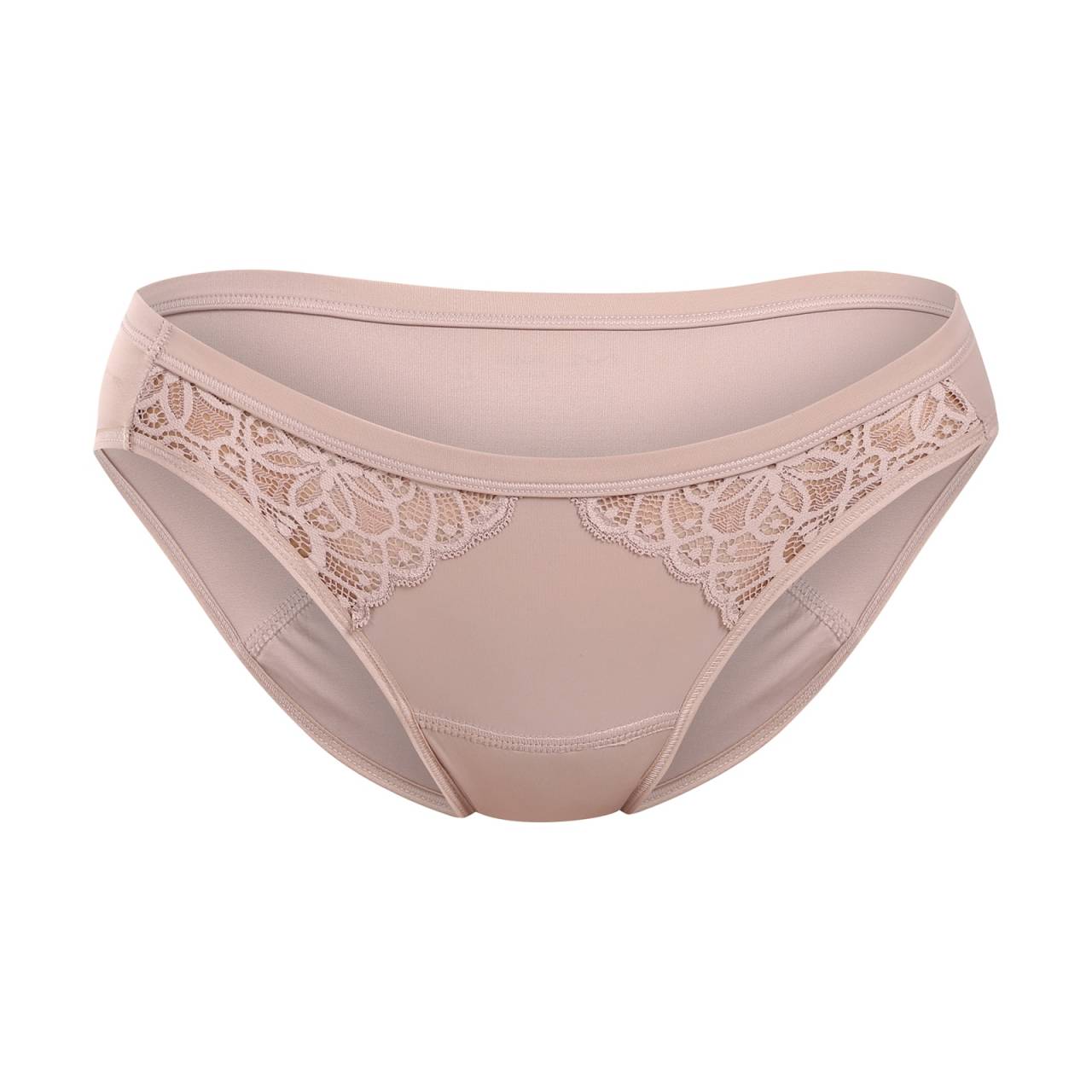 Menštruačné nohavičky Maidenform Moderate béžové (DMLBKM JDQ) XL.
Menštruačné nohavičky Maidenform spájajú elegantný dizajn s praktickou funkčnosťou.
Kvalitný materiál, ktorý ťa bude rozmaznávať
Nohavičky Maidenform sú vyrobené z kombinácie polyamidu a elastanu.
Moderný vzhľad a dokonalé pohodlie
Kombinácia čipky a hladkého materiálu na prednej strane vytvára elegantný a ženský vzhľad.
Prečo stoja menštruačné nohavičky Maidenform za vyskúšanie

Spoľahlivá ochrana: Tenšia absorpčná vrstva nohavičiek je ideálna pre slabú až stredne silnú menštruáciu a poskytuje maximálne pohodlie a bezpečnosť počas celého dňa.
Štýlový dizajn: Kombinácia hladkého nylonu a elegantnej čipky dodáva nohavičkám nádych ženskosti a elegancie, vďaka čomu sú vhodné na každodenné nosenie aj na špeciálne príležitosti.
Univerzálny strih: Pohodlné bikiny sú navrhnuté tak, aby sa prispôsobili rôznym typom postavy vrátane plnoštíhlych, čo zaručuje pohodlie počas náročných dní.

Spodná bielizeň Maidenform - od žien pre ženy
Americká značka Maidenform sa pýši dôvernou znalosťou ženského tela a jeho potrieb.
Ako sa správne starať o nové menštruačné nohavičky/plavky

Pred prvým použitím: Pred prvým obliekaním nových menštruačných nohavičiek alebo plaviek by si ich mala vyprať - buď ručne, alebo v práčke na šetrný program do 40 °C.
Po každom použití: Bielizeň najprv dôkladne vypláchni v studenej vode.
Pranie: Po opláchnutí môžeš nohavičky alebo plavky vyprať v práčke - ideálne v ochrannom vrecku, na šetrný program do 40 °C.
Sušenie: Menštruačná bielizeň nepatrí do sušičky ani na kúrenie.
Žehlenie: Nežehli nohavičky ani plavky.

Tip: Keď nájdeš menštruačnú bielizeň, ktorá ti sedí a je príjemná na dotyk, zaslúži si tú najlepšiu starostlivosť.