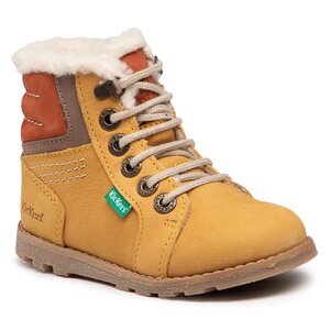 Čižmy Kickers - 909850-10 S Jaune Camel.