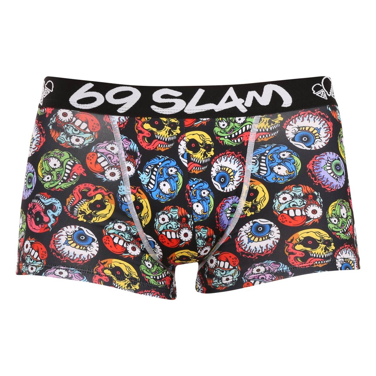 Pánske boxerky 69SLAM hip monster ball mason (MSYMNR-PO) S, trenky.
Vstúpte do sveta, kde sa pohodlie stretáva s originalitou!
Mikrovlákno, ktoré vás presvedčí na prvý dotyk
Boxerky sú vyrobené z umelých vlákien (kombinácia polyesteru a spandexu) - táto zmes vytvára dokonale mäkký, pružný a prispôsobivý materiál.
Výrazný dizajn a premyslený strih na aktívne dni
Boxerky 69SLAM vás na prvý pohľad zaujmú svojím jedinečným vzhľadom, originálnymi vzormi a príjemnými farbami.
Prečo by boxerky 69SLAM nemali chýbať vo vašom šatníku

Mikrovlákno - ľahké, elastické, rýchloschnúce.
Kratšie nohavičky, ktoré sa nikde nekrčia.
Výrazný dizajn s originálnymi vzormi.

69SLAM spodná bielizeň, ktorá vám zdvihne náladu
69SLAM je obľúbená surferská značka z Bali, ktorá oslavuje život, umenie, kreativitu, dizajn a farby v každom detaile.
Ako sa starať o boxerky 69SLAM
Dodržiavaním týchto jednoduchých krokov zabezpečíte, že vaše boxerky 69SLAM budú dlho vyzerať krásne, funkčné a pohodlné.

Pranie: Odporúčame ručné pranie vo vlažnej vode.


Sušenie: Nesuš v sušičke.


Žehlenie: Nežehliť.

Tip: Vaša obľúbená spodná bielizeň si zaslúži šetrné zaobchádzanie.