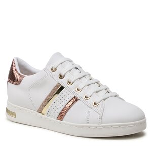 Sneakersy Geox - D Jaysen D351BB085KYC1ZH8 White/Rose Gold.