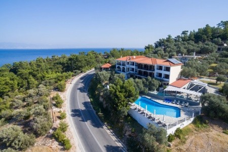 Grécko Thassos Villa Natassa 8 dňový pobyt Polpenzia Letecky Letisko: Praha September 2026 (28/09/26- 5/10/26)