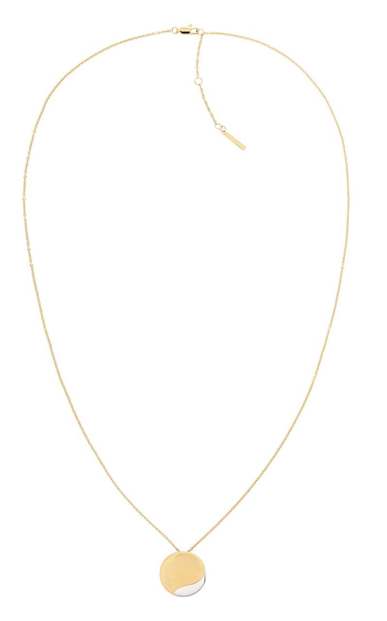 Calvin Klein Módny dlhý pozlátený náhrdelník Minimal 35000149.