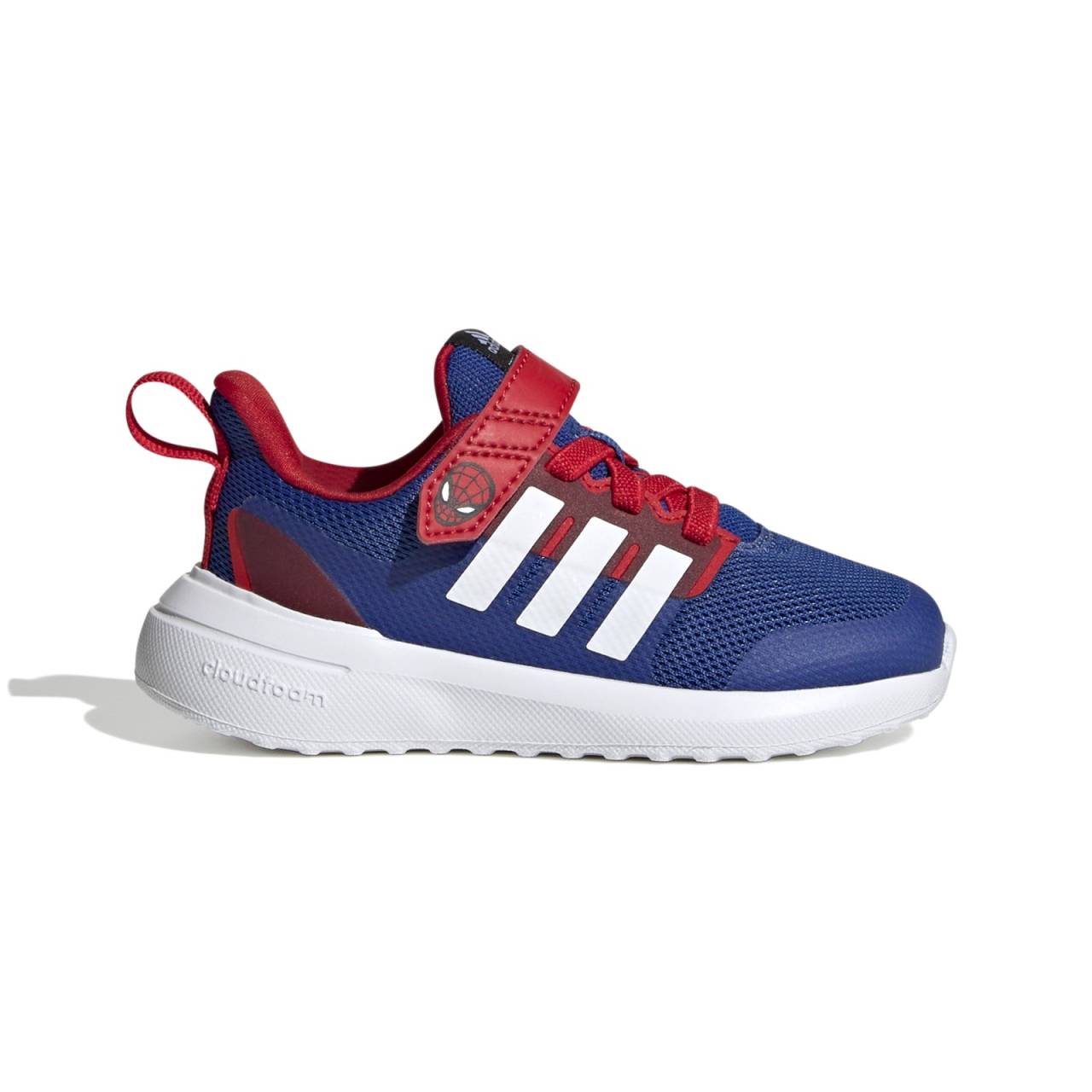 adidas x Marvel FortaRun 2.0 Spider-Man Cloudfoam Elastic Lace Top Strap Shoes 21.