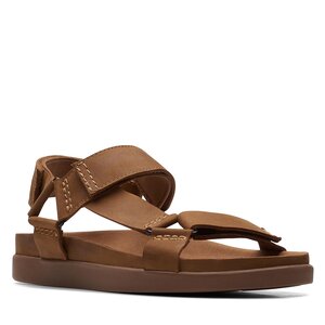Sandále Clarks - Sunder Range 26171888 Tan Leather.