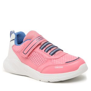 Sneakersy Geox - J Sprintye Girl J26FWA0BC14C7Q1Z D Lt Coral/White.