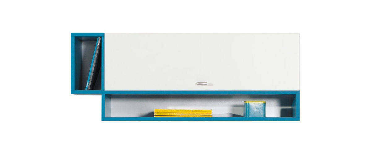 Závesný regál moli 13 - výber farieb - biely lux/žltá.

 

Kolekcia Moli ponúka rôzne typy regálov, políc, posteľ, pc stôl a ďalšie prvky, ktoré sú vhodné pre vybavenie študentskej izby.