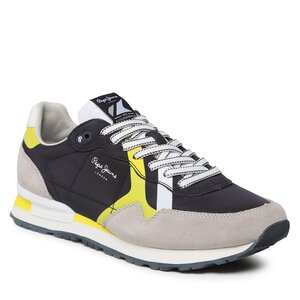 Sneakersy Pepe Jeans - Brit Man Print PMS30923 Navy 595.